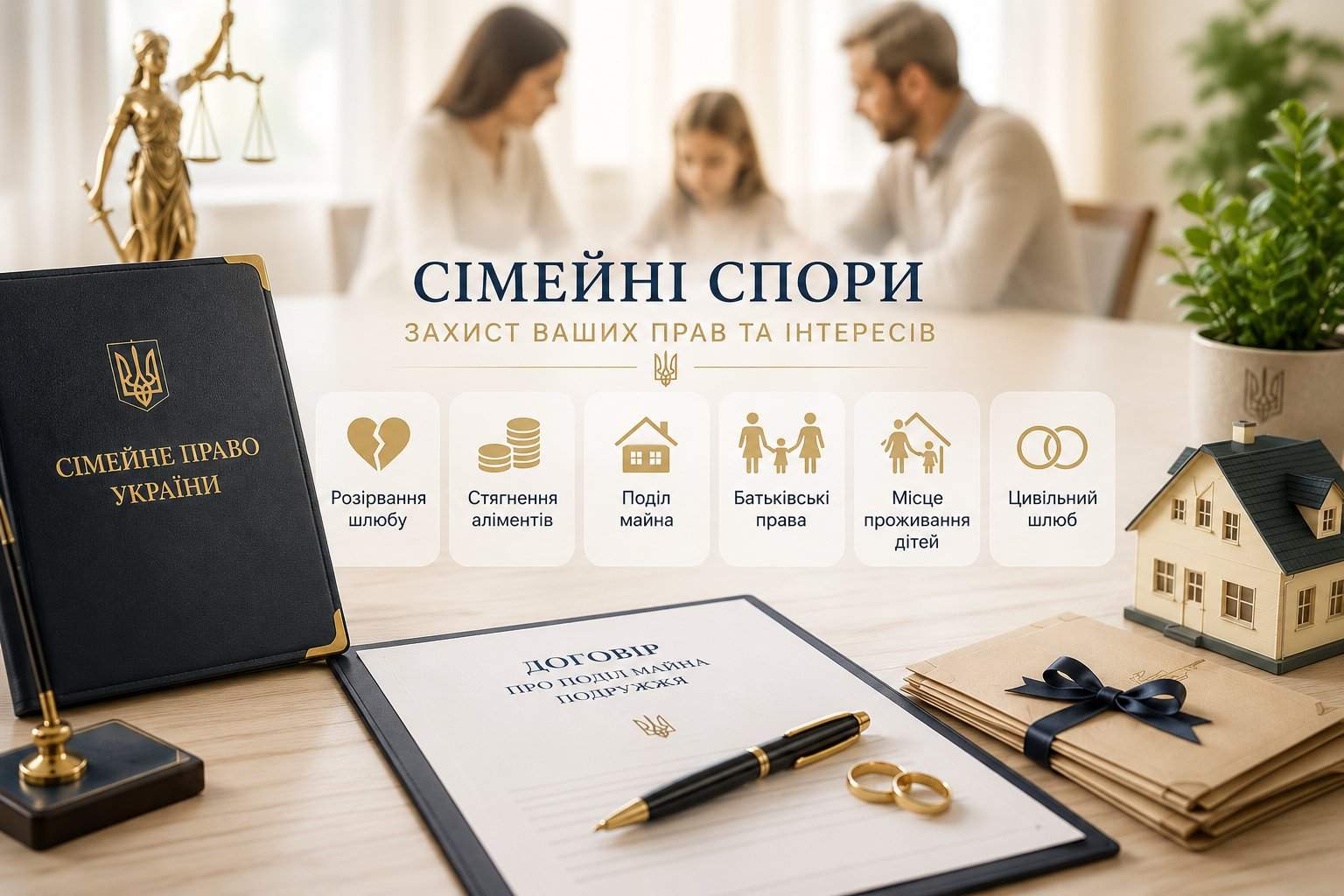 Сімейні спори - адвокат Бабіч